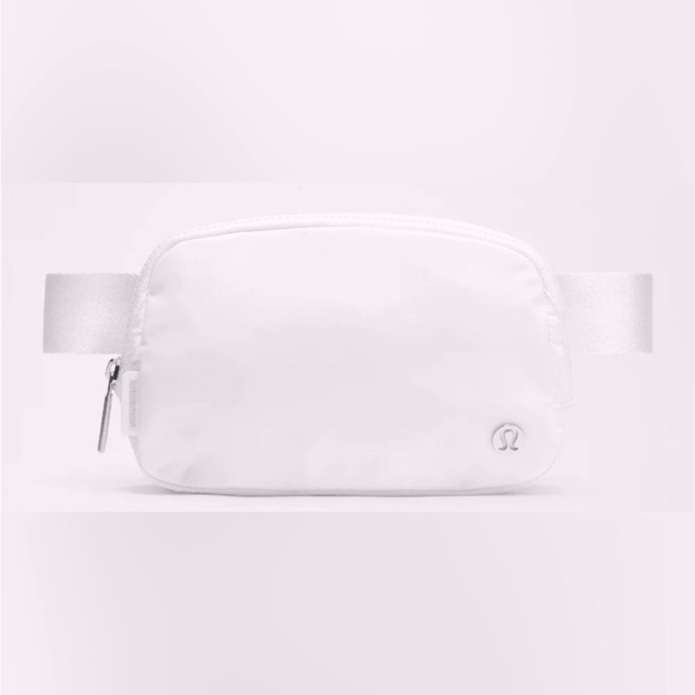 NWT Lululemon Everywhere crossbody belt bag in white. Brand new.